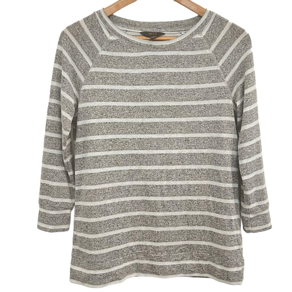 Mix by 41 Hawthorn - Striped Sweater/Great for Layering - Picture 1 of 6